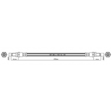 VBH606 MOTAQUIP Тормозной шланг