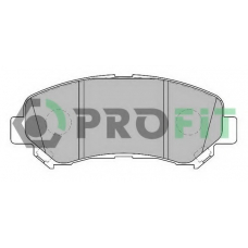 5000-2011 C PROFIT Комплект тормозных колодок, дисковый тормоз