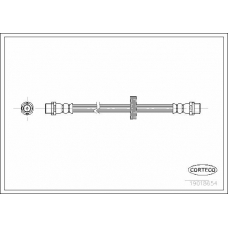 19018654 CORTECO Тормозной шланг