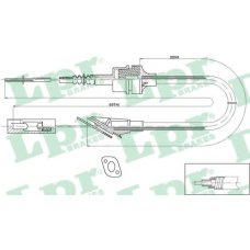 C0493C LPR Трос, управление сцеплением