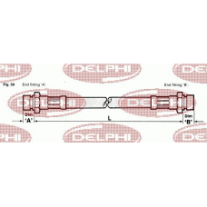 LH0236 DELPHI Тормозной шланг