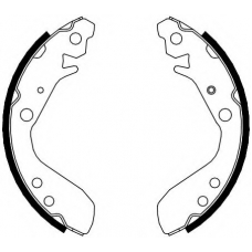 FSB689 FERODO Комплект тормозных колодок