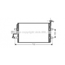 VWA5262 AVA Конденсатор, кондиционер