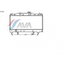 TO2204 AVA Радиатор, охлаждение двигателя