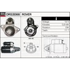 DRS3066 DELCO REMY Стартер