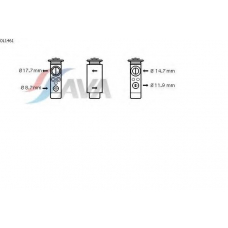 OL1461 AVA Расширительный клапан, кондиционер