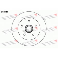 BS4646 FTE Тормозной диск