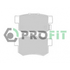5000-0956 PROFIT Комплект тормозных колодок, дисковый тормоз