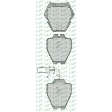05P1121 LPR Комплект тормозных колодок, дисковый тормоз