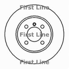 FBD132 FIRST LINE Тормозной диск