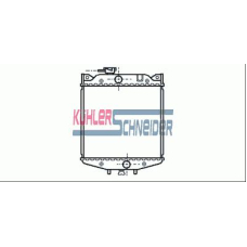 2600101 KUHLER SCHNEIDER Радиатор, охлаждение двигател