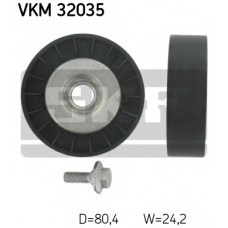 VKM 32035 SKF Паразитный / ведущий ролик, поликлиновой ремень