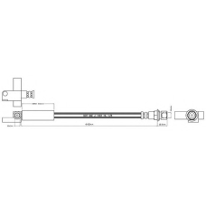 VBH860 MOTAQUIP Тормозной шланг