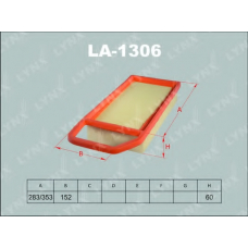 LA-1306 LYNX Фильтр воздушный