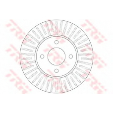DF6430 TRW Тормозной диск