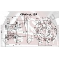 OPWH-AJ15R ASVA Ступица колеса