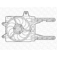 069402282010 MAGNETI MARELLI Вентилятор, охлаждение двигателя