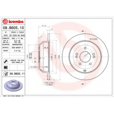 BS 6035 BRECO Тормозной диск