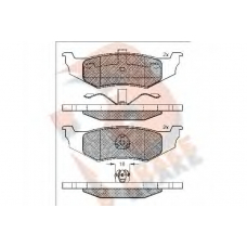 RB1114 R BRAKE Комплект тормозных колодок, дисковый тормоз