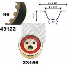 23122 MAPCO Комплект ремня грм