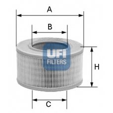 27.177.00 UFI Воздушный фильтр