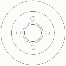 D2267 ROULUNDS Тормозной диск
