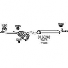 01.60248 MTS Глушитель выхлопных газов конечный
