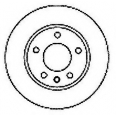 561610BC BENDIX Тормозной диск