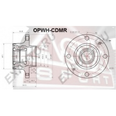 OPWH-CDMR ASVA Ступица колеса