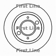 FBD217 FIRST LINE Тормозной диск