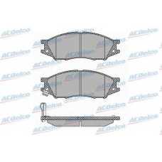 AC0581346D AC Delco Комплект тормозных колодок, дисковый тормоз