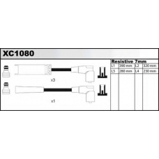 XC1080 QUINTON HAZELL Комплект проводов зажигания