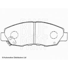 ADH24232 BLUE PRINT Комплект тормозных колодок, дисковый тормоз