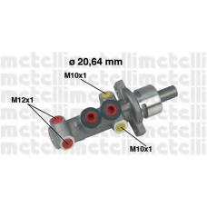 05-0319 METELLI Главный тормозной цилиндр