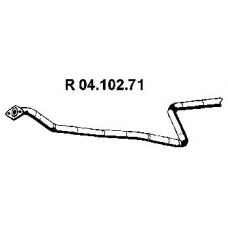 04.102.71 EBERSPACHER Труба выхлопного газа