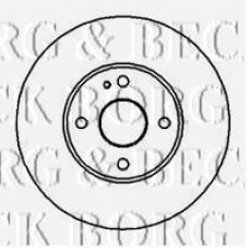 BBD4226 BORG & BECK Тормозной диск
