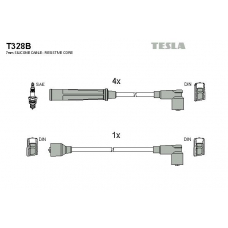 T328B TESLA Комплект проводов зажигания