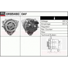 DRB5490 DELCO REMY Генератор