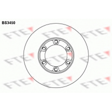 BS3450 FTE Тормозной диск