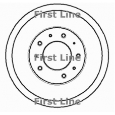 FBR676 FIRST LINE Тормозной барабан