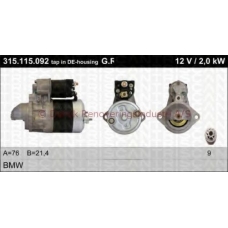 22-315-115-092 TRISCAN Стартер