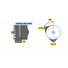 0 120 469 629 BOSCH Генератор