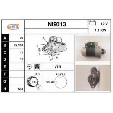 NI9013 SNRA Стартер