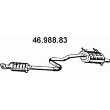 46.988.83 EBERSPACHER Глушитель выхлопных газов конечный