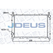 000V07 JDEUS Радиатор, охлаждение двигателя
