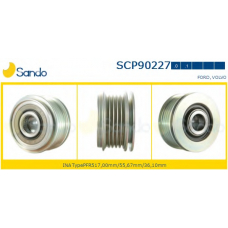 SCP90227.0 SANDO Ременный шкив, генератор