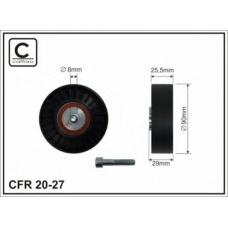 20-27 CAFFARO Паразитный / ведущий ролик, поликлиновой ремень