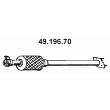 49.196.70 EBERSPACHER Труба выхлопного газа