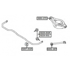 0223-J31R ASVA Тяга / стойка, стабилизатор