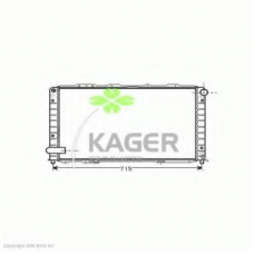 31-2451 KAGER Радиатор, охлаждение двигателя
